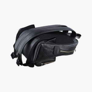 Secondhand Gucci Guccissima Signature Black Leather 450967 backpack/rucksack | stylenewstar