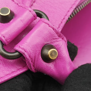 Pre-owned Balenciaga Giant City Purple lambskin shoulderbag | stylenewstar