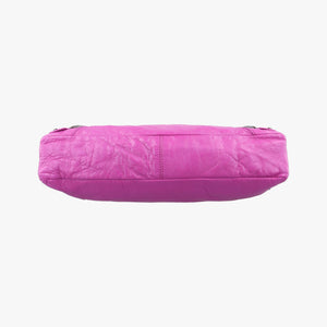 Pre-owned Balenciaga Giant City Purple lambskin shoulderbag | stylenewstar