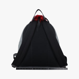Vintage Fendi monster bag bugs Gray x Multicolour Nylon x leather 8BZ035 backpack/rucksack | stylenewstar