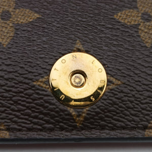 Pre-owned Louis Vuitton Pochette Weekend brown×Fuchsia Pink Monogram Canvas M62456 shoulderbag | stylenewstar