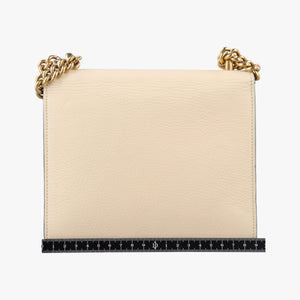 Pre-owned Gucci GG Marmont White Leather 779790 shoulderbag | stylenewstar