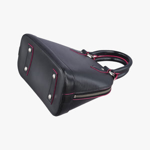Pre-owned Louis Vuitton Alma BB Noir×hot pink Epi M54160 shoulderbag | stylenewstar