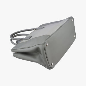 Secondhand Prada Galleria Grey SAFFIANO Leather B2274C shoulderbag | stylenewstar