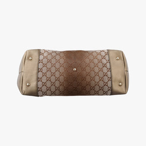 Secondhand Gucci Heart Bit charm Brown canvas×leather 269956 shoulderbag | stylenewstar