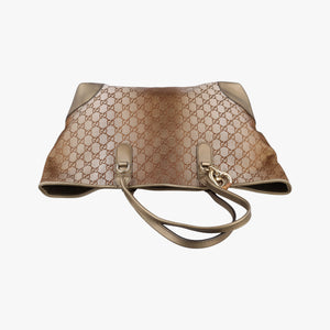 Secondhand Gucci Heart Bit charm Brown canvas×leather 269956 shoulderbag | stylenewstar