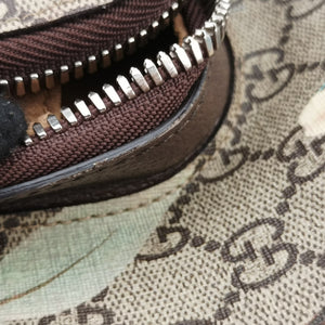 Pre-owned Gucci GG Supreme Bengal Brown×Multicolour PVC coated canvas×Leather 428027 backpack/rucksack | stylenewstar