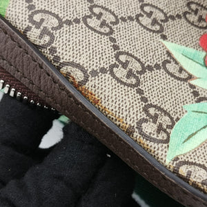 Pre-owned Gucci GG Supreme Bengal Brown×Multicolour PVC coated canvas×Leather 428027 backpack/rucksack | stylenewstar