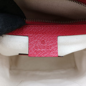 Pre-owned Gucci GG Supreme Bosco dog print Beige×Multicolour PVC coated canvas×Leather 495621 backpack/rucksack | stylenewstar