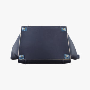 Pre-owned Celine Luggage Square Phantom Navy Leather handbag | stylenewstar