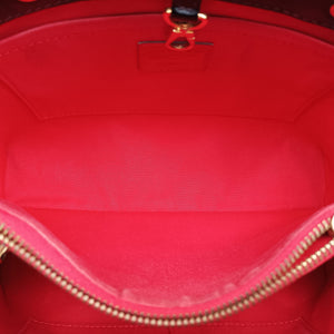 Pre-owned Louis Vuitton Montaigne BB Noir Vernis shoulderbag | stylenewstar