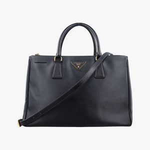 Secondhand Prada Galleria Black SAFFIANO Leather BN2274 shoulderbag | stylenewstar