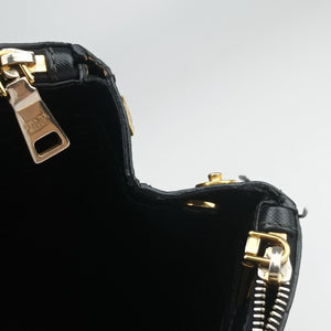 Secondhand Prada Galleria Black SAFFIANO Leather BN2274 shoulderbag | stylenewstar