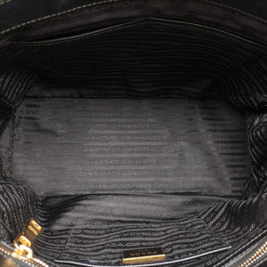 Secondhand Prada Galleria Black SAFFIANO Leather BN2274 shoulderbag | stylenewstar
