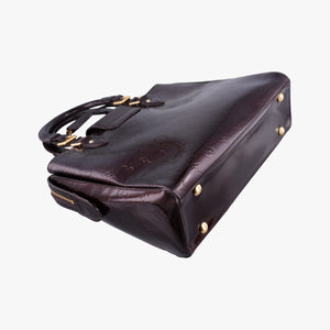 Pre-owned Louis Vuitton MELROSE AVENUE AMARANTE Vernis M93757 handbag | stylenewstar