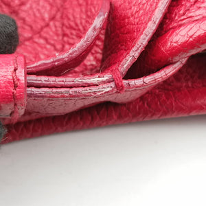 Pre-owned Christian Dior Cannage Bee Red Leather handbag | stylenewstar