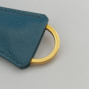 Vintage Prada Galleria BlueGreen SAFFIANO Leather BN1786 handbag | stylenewstar