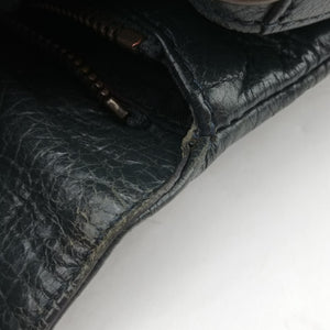 Pre-owned Balenciaga Classic The Toolkit Grey Green Lambskin 327101 shoulderbag | stylenewstar