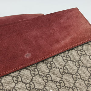 Vintage Gucci Dionysus beige×red×multi PVC coated canvas × suede 400249 shoulderbag | stylenewstar