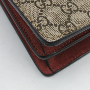 Vintage Gucci Dionysus beige×red×multi PVC coated canvas × suede 400249 shoulderbag | stylenewstar