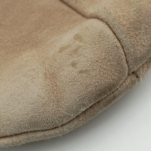 Pre-owned Yves Saint Laurent Mombasa Camel Suede 112930 shoulderbag | stylenewstar