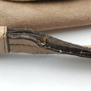 Pre-owned Yves Saint Laurent Mombasa Camel Suede 112930 shoulderbag | stylenewstar