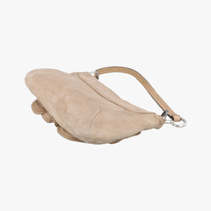 Pre-owned Yves Saint Laurent Mombasa Camel Suede 112930 shoulderbag | stylenewstar