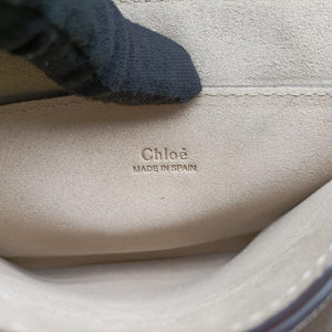 Pre-owned Chloe FAYE Brown Suede × leather shoulderbag | stylenewstar