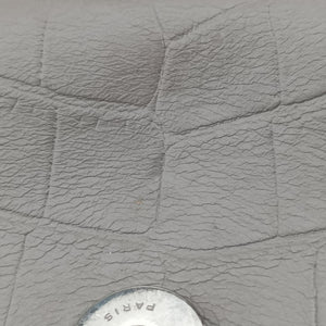 Vintage Yves Saint Laurent COLLEGE Grey Leather 428101 shoulderbag | stylenewstar