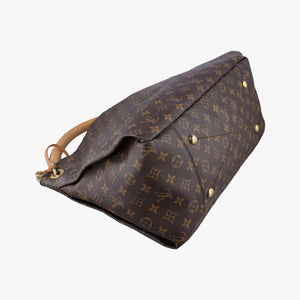 Pre-owned Louis Vuitton Artsy MM Brown Monogram canvas M40249 handbag | stylenewstar