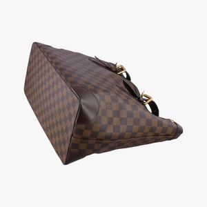 Pre-owned Louis Vuitton HAMPSTEAD MM EBENE Damier Canvas N51204 shoulderbag | stylenewstar