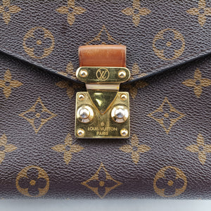 Pre-owned Louis Vuitton Pochette Metis MM Brown Monogram Canvas M44875 shoulderbag | stylenewstar