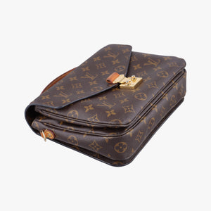 Pre-owned Louis Vuitton Pochette Metis MM Brown Monogram Canvas M44875 shoulderbag | stylenewstar