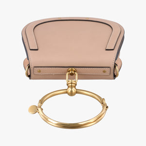 Pre-owned Chloe Bracelet Nile Beige Leather shoulderbag | stylenewstar