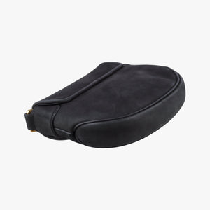 Secondhand Gucci Nubuck Tigrette Chain Black Suede 290684 shoulderbag | stylenewstar