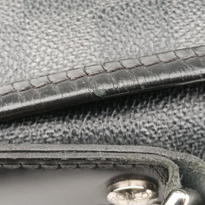 Pre-owned Louis Vuitton DANIEL MM Noir Damier Graphite N58029 shoulderbag | stylenewstar