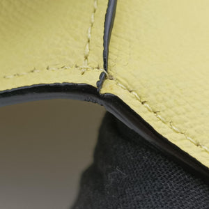 Pre-owned Valextra Iside Yellow×Green×Pink Leather shoulderbag | stylenewstar