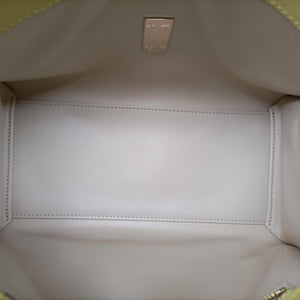 Pre-owned Valextra Iside Yellow×Green×Pink Leather shoulderbag | stylenewstar