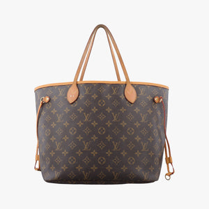 Pre-owned Louis Vuitton NEVERFULLMM Brown Monogram Canvas M40156 shoulderbag | stylenewstar