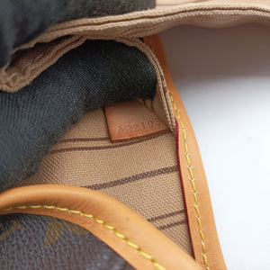 Pre-owned Louis Vuitton NEVERFULLMM Brown Monogram Canvas M40156 shoulderbag | stylenewstar