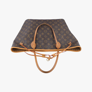 Pre-owned Louis Vuitton NEVERFULLMM Brown Monogram Canvas M40156 shoulderbag | stylenewstar