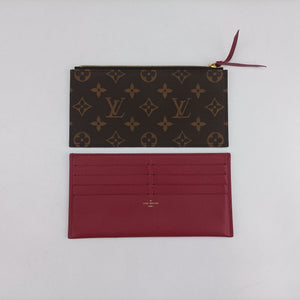 Pre-owned Louis Vuitton Pochette Felicie Brown Monogram Canvas M61276 shoulderbag | stylenewstar