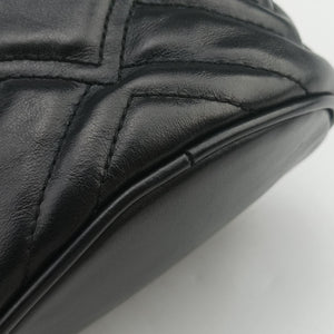 Pre-owned Gucci GG Marmont Black Leather 575163 shoulderbag | stylenewstar