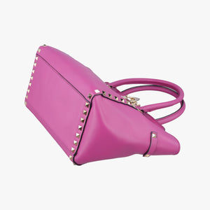 Vintage Valentino Rockstud Purple Leather shoulderbag | stylenewstar