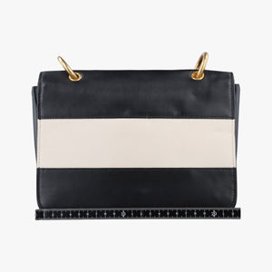 Vintage Gucci Queen Margaret Black×white Leather 476542 shoulderbag | stylenewstar