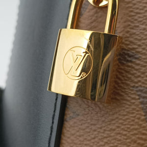 Pre-owned Louis Vuitton Cannes Brown × Black Monogram Reverse M43986 shoulderbag | stylenewstar