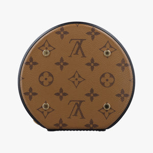 Pre-owned Louis Vuitton Cannes Brown × Black Monogram Reverse M43986 shoulderbag | stylenewstar