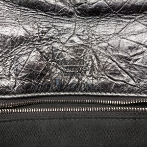 Vintage Balenciaga Monaco Small STEEL GREY Calf 787896 shoulderbag | stylenewstar