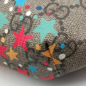 Vintage Gucci Kids Line Children's Star beige×multi PVC coated canvas 502095 bum bag/waist bag | stylenewstar