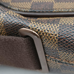 Pre-owned Louis Vuitton BROOKLYN MM EBENE Damier Canvas N51211 shoulderbag | stylenewstar